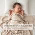 Pikabuki 2 Pack 47 40 inches, Muslin Swaddle Blankets for Boys Girls, Receiving Baby Blanket Large x Soft Breathable
