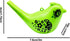 CAILEZHI 24 Pcs Bird Water Whistle Party Whistles for Kids Novelty Water Warblers Bird Whistle Toy Musical Instrument