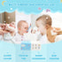 100% 600 Count Orighty Baby Dry Wipes - Super Soft & Gentle Baby Washcloths, Use Wet or Dry, Unscented Tissue