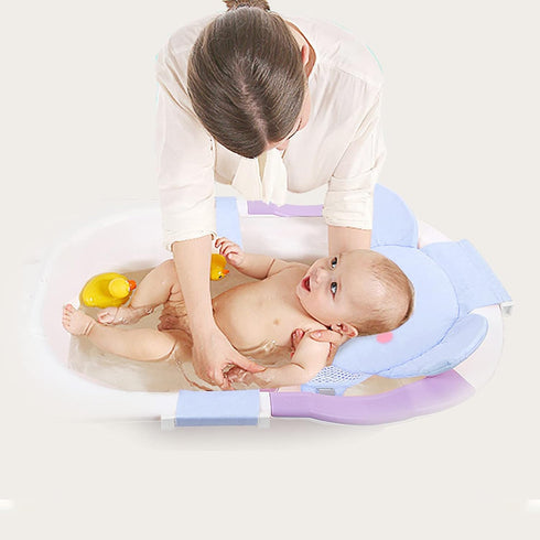 AIR&TREE Baby Bath Seat Support Net, Quick Drying, Adjustable, Comfortable, Non-Slip Infant Bathtub Sling
