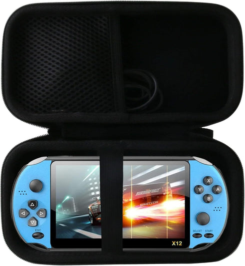 WERJIA Hard Carrying Case for CredevZone/Eilflame Handheld Game Consoles - Compatible with 5.1" and 4.3" Models