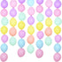 100 Pcs Macaron Link Balloons 10 Inch Latex for Birthday, Mother's Day, Gender Reveal, Wedding, Graduation Decoration