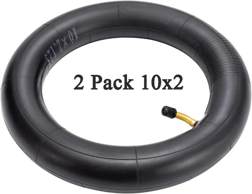 10x2 Inner Tubes, 10'' x 1.95/2.125 Premium Quality Butyl Rubber Tire Tubes for Bike Schwinn Trike Roadster/Tricycle (2