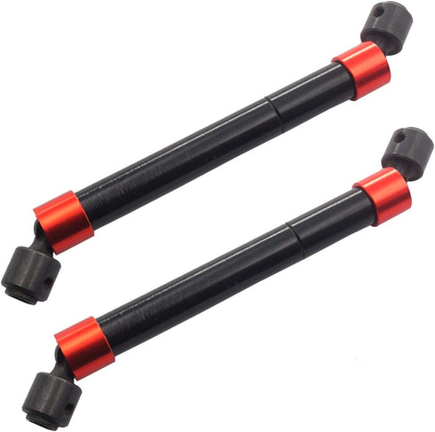 2PCS ShareGoo Rear Metal Drive Shaft CVD Center Axle Dogbone, 121-155mm Compatible with Traxxas TRX-4 324mm Wheelbase