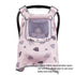 Summer, Car seat Covers for Babies, Infant Carseat Canopy for Newborn Carrier, kick Proof Yet Anti-Slip Design, Muslin