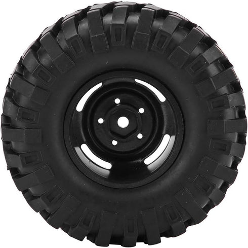 TOPINCN RC Rubber Wheel, 4pcs 1:10 RC Wheel Tires for HSP/Redcat/Axial/SCX10/1/10 Scale RC Car