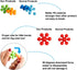 Winlip 330 pcs Building Blocks, Educational Stem Toys, Interlocking Solid Plastic Sets for Preschool Toddlers, Girls &