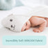 37.5 37.5 Inch HIPHOP PANDA Hooded Towel - Rayon Made from Bamboo, Bath Towel with Bear Ears for Newborn, Babie