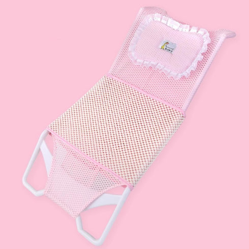 HWUHOQIUR Set, Baby Shower net+Shower Cap+Thermometer Multi-Purpose Color Available in Blue and Pink, Suitable