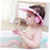 2pcs Baby Shower Cap, Toddler Bath Visor, Silicone Shampoo Cap, Hair Washing Hat for Kids, Baby Bath Cap (Blue + Red)