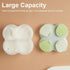 Formula Dispenser No-Spill with Four Compartment, Infant Milk Powder Dispenser Portable On The Go, Kids Snack Formula