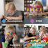250 Set KADU Taffy Piece - STEM/STEAM Building + Construction Toy, for Open + Imaginative Play