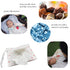 ULVBABI 2 Pack Portable Wet Wipe Pouch Container, Reusable & Refillable Baby Wipes Dispenser, Eco Friendly