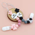 Customized Baby Pacifier Holder Clip with Name, Personalized Name Pacifier Clip for Boys and Girls Fits for Most
