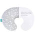 2 Pack 100% Nursing Pillow Cover Compatible with Boppy Pillow, Jersey Cotton with Large Zipper Super Soft & Breathable