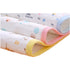 Monvecle Baby Infant Cotton Waterproof Changing Pads - 3pcs Pack, Washable Reusable Diapers Liners Mats (28"x20")