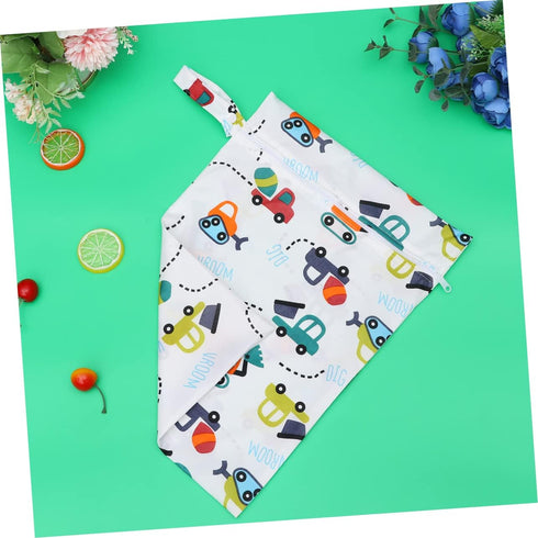 Reusable Diaper Bag Wet Dry Pouch - Family Travel Storage Solution