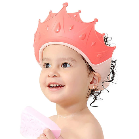 FUNUPUP Baby Shower Cap for Kids, Adjustable Toddler Hair Washing Shield Bathing