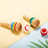 TOODOO 2 Pieces Jacks Game - Ball Paddle Ball with String Cup and Ball Game for Hand Eye Coordination