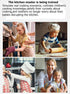 Qmakup Sets 2-8 Kids Baking for Girls ,Chef Costume Kids and Ttoddler Apron for GirlsKids Chef hat and ApronPopular