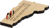 Vermont Shaped Cribbage Board - Made in the USA