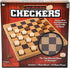 The Dreidel Company Classic Wooden Board Games, Great for Prizes, 10" (Wooden Checkers)