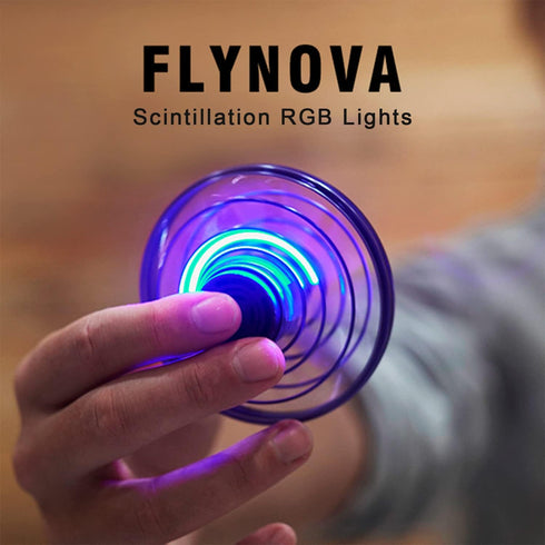 FLYNOVA Hand Operated Mini Drones, UFO Magic Flying Orb Ball Toys with Lights, Indoor Outdoor Gifts for Kids