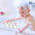 KIDPAPA 4pcs Set Baby Bath Toys,Cute Unicorn Bath Toys for Toddlers,Squirt Bathtub Toys for Boys Girls,Rubber Floating