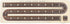 3 Track Continuous Cribbage Board Inlaid in Rosewood, Maple Wood, 12.5 Inches with Storage Drawer for Pegs