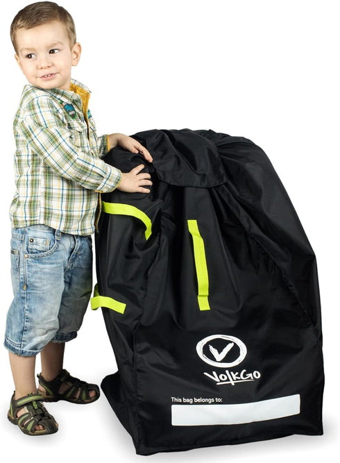V VOLKGO Car Seat Travel Bag For Airplane with Padded Backpack Shoulder