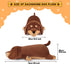 30'' Giant Dachshund Dog Plush Stuffed Animal- Weiner Dog Plush Pillow Plushies, Large Sleeping Dachshund Plush Toy