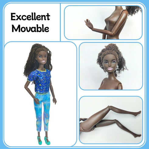 Set, 12 Inch Fashion Dolls Stylish Twin Doll Toy, Trendy Outfits for Fashionable Play, Perfect Good Gift
