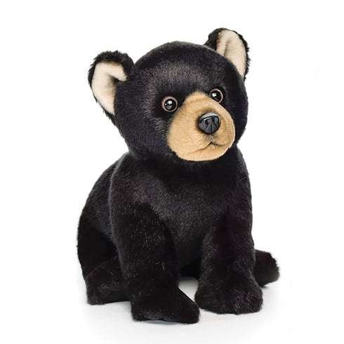Nat and Jules Crawling Small Black Bear Plush Stuffed Animal Toy