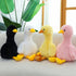 Gwxqybfe (10inch-Black) Duck Stuffed Animal, Stuffed Duck Plush Toys, Birthday for Kid Boys Girls