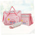 Set MERRYHAPY Diaper Bag Portable Changing Pad Nursing Bag Tote Bottle Holder Large Capacity Car Pattern