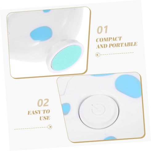 Trimmer FOMIYES Electric Nail Care Kit Nail Polisher for Men Women Safe Easy to Use Grinding Pads