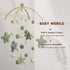 Pack Baby Mobile for Crib - Crib Mobile for Girls, Boys - Mobile for Bassinet, N Play - Boho Crib Mobile - Felt Ball