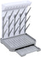 Velakade Baby Bottle Drying Rack Large Vertical Bottle Dryer for 15 Bottles, Space-Saving