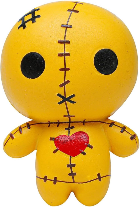 Anboor 4.7 Inches Voodoo Dolls Squishies Ghost Doll Halloween Kawaii Soft Slow Rising Scented Squishies Stress Relief Kids Toys Children's Day