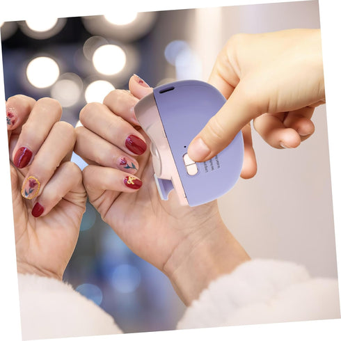 MERRYHAPY Ergonomic Electric Nail Clippers for Kids and Adults - Safe and Easy to Use