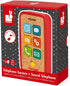 Janod Pretend Play Sound Telephone for Ages 18 Months+ - J05334