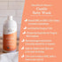 Earth Mama 34 oz Sweet Orange Baby Wash Liquid Hand Soap Refill, Body Wash for Sensitive Skin, All Purpose Castile Soap