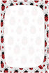 Set, Mattress#194 Fitted Crib Sheets for Boys Girls, Soft Breathable Comfortable Ladybug Baby Sheet Crib Sheets Fits