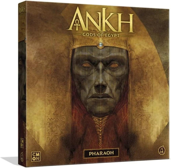 CMON Ankh Gods of Egypt Board Game Pharaoh EXPANSION - Strategy Game for Kids and Adults, Ages 14+, 2-5 Players, 90