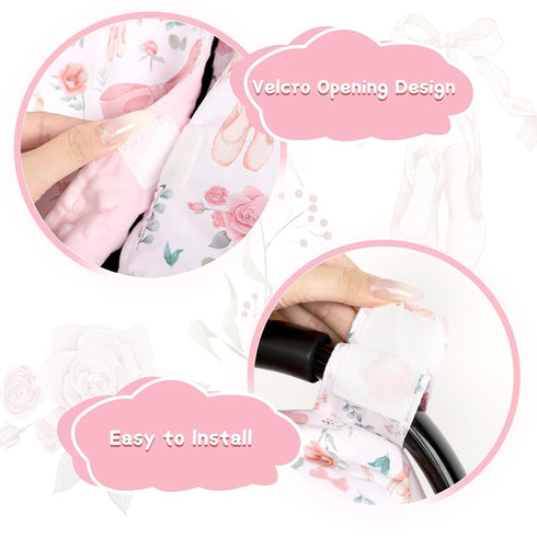 Baby Car Seat Cover, Soft Minky Warm Winter Car Seat Canopy for Infants & Toddlers, Opening with Adjustable Strap