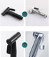 PDOLIGBDN Bidet Sprayer Head Black Shower Faucet Bidet Cloth Diaper Sprayer for Toilet Toilet Shower Head Black