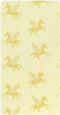 miaozhen Cotton Baby Crib Sheets Soft Comfy Ghothic Pegasus Pastel Yellow Boy Girl