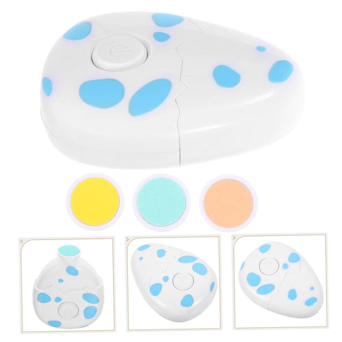 Trimmer Adult Nail Grinder Kit Electric Nail File Safe for Sensitive Skin Egg-shaped Design for Easy Use