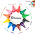LECAMEBOR 12 Finger Crayons for Toddlers, Non-Toxic Crayon for Kids Washable Palm-Grip Crayons Colors Paint Crayon