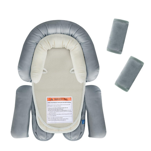 COOLBEBE Upgraded 3-in-1 Babybody Support & Strap Covers Set for Newborn Infant